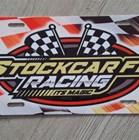 Stockcar racing USA Licence plate